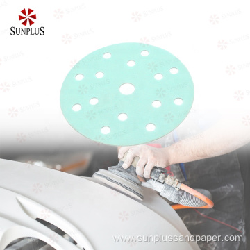 Flexible Film Sandpaper Soft Film Sanding Paper Discs